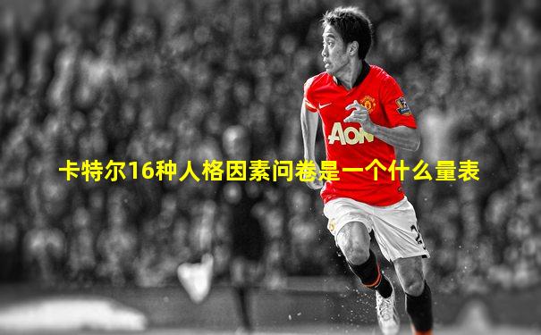 卡特尔16种人格因素问卷是一个什么量表