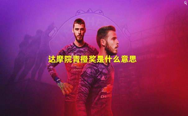 达摩院青橙奖是什么意思