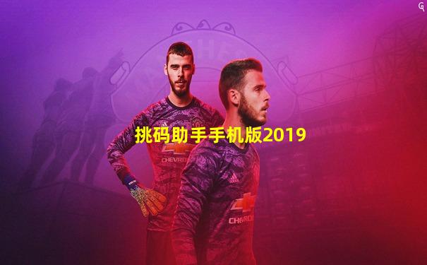 挑码助手手机版2019