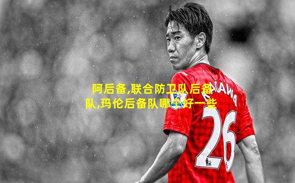 阿后备,联合防卫队后备队,玛伦后备队哪个好一些